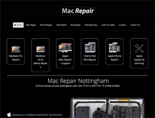 Tablet Screenshot of macrepairnottingham.co.uk